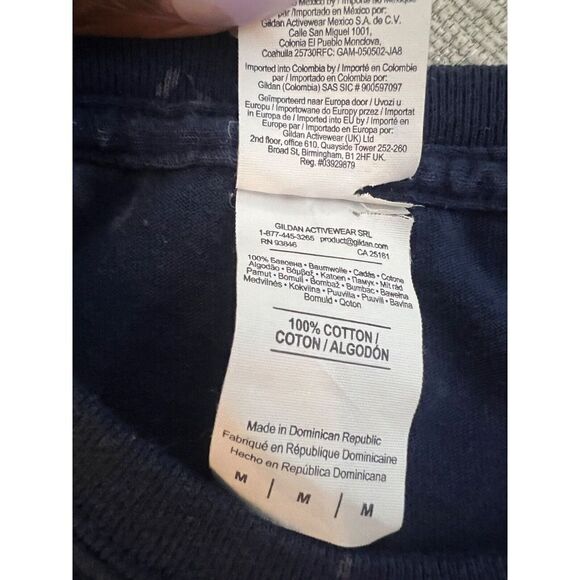 Auburn‎ Tigers Reverse Tie Dyed Graphic T-Shirt Unisex Size M Game Day Gear - Picture 7 of 7